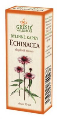Grešík gyógynövényes cseppek - Echinacea (Bíbor kasvirág) 50 ml