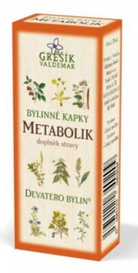 Grešík gyógynövényes cseppek - Metabolik 50 ml