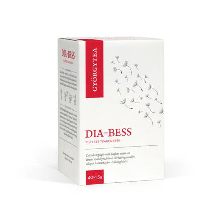 Dia-bess filteres teakeverék 40 x 1,5 g