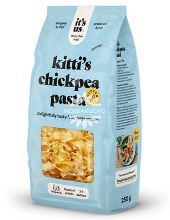 It's Us Kitti's Gluténmentes csicseriborsó tészta - nagykocka 250 g