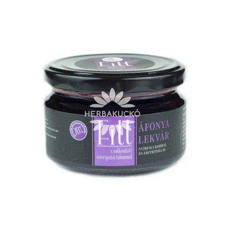 Fitt Energiacsökkentett Áfonyalekvár 210g
