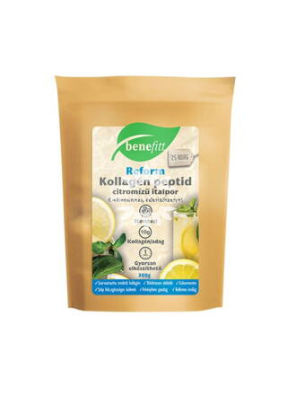 Benefitt Reform Kollagén peptid - citromízű + C-vit. 300g